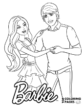 Featured image of post Printable Coloring Book Barbie Barbie and sisters coloring book page barbie skipper stacie and chelsea with puppies