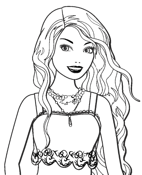 Coloring pages for girls