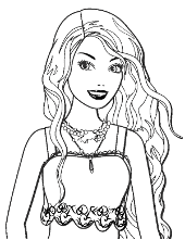 barbie coloring page 26a