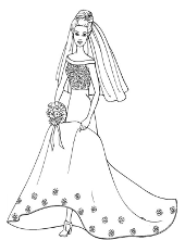 Barbie wedding day mini