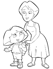 Dora with grandmother