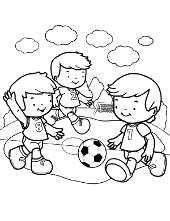 Football match children