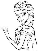 95 Collection Free Coloring Pages Princess Elsa  Latest HD