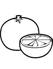 Tangerines on topcoloringpages