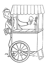 Ice cream seller