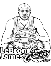 Le Bron James basketball player
