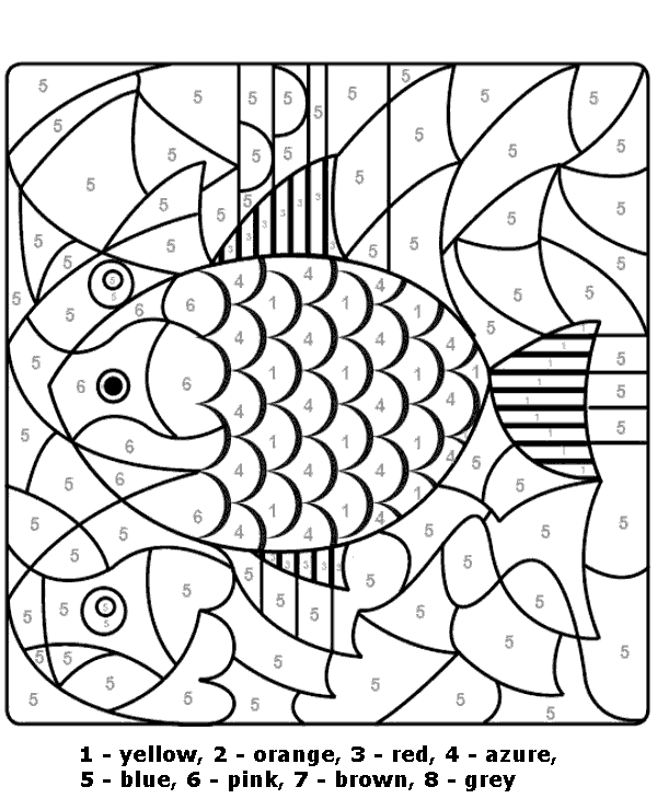 Fish on stained glass