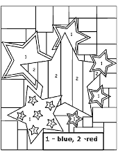 Stars to color