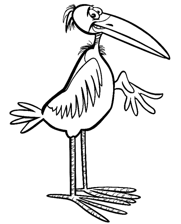Image bird to color for free
