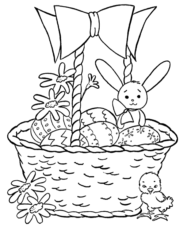 Pasch coloring page