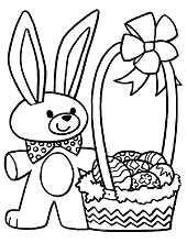 Rabbit with basket