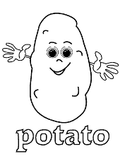 British words to learn potato