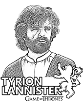 Lord Tyrion Lannister to color