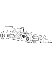 Formula 1 image for coloring