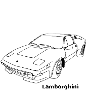 Lamborghini coloring books for free