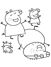 Peppa Pig whole family