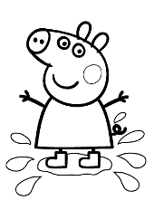 peppa pig coloring pages