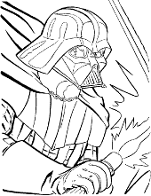 Coloring page Vader