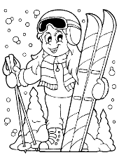 Printable winter coloring pages - Topcoloringpages.net