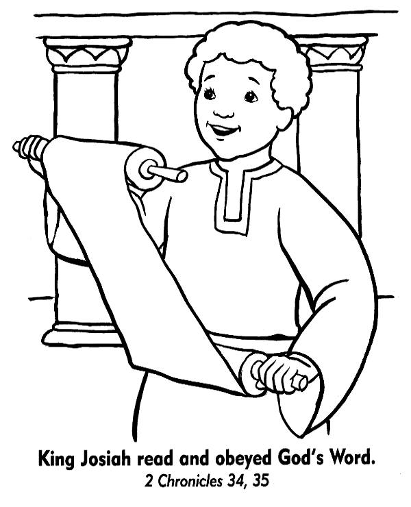 Biblical coloring pages