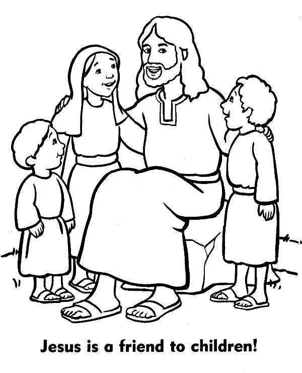 Printable Jesus Christ coloring page - Topcoloringpages.net