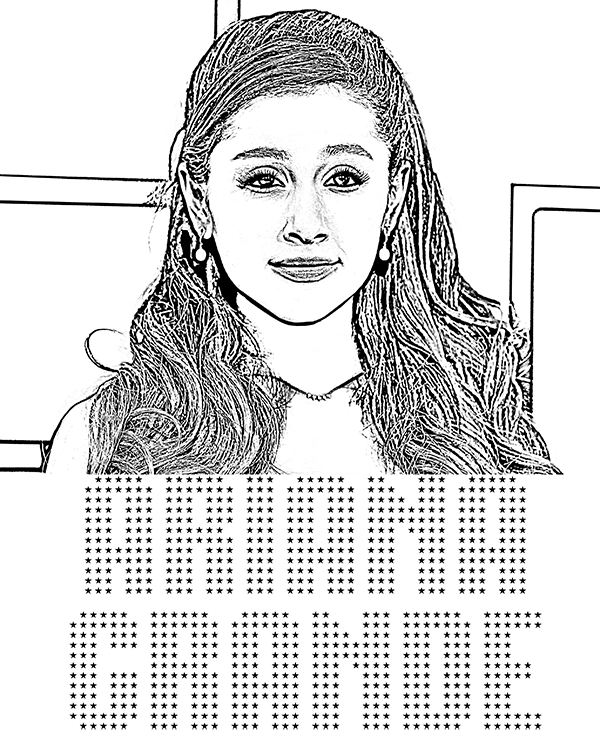 Featured image of post Ariana Grande Coloring Pages