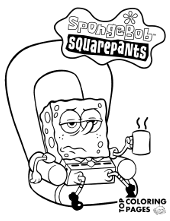 Sponge bob squarepants to download and color