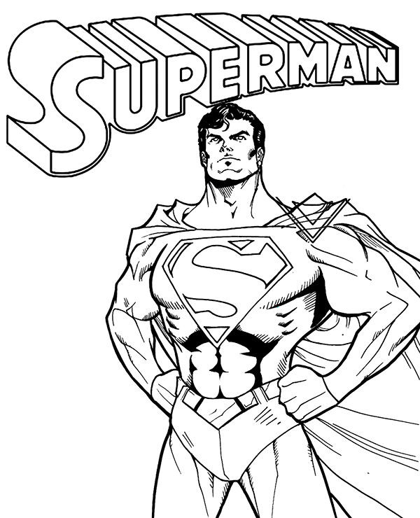 Download Comic book coloring page - Topcoloringpages.net