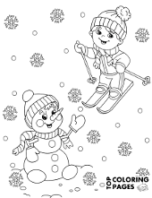 printable winter coloring pages  topcoloringpages