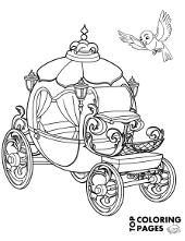 Princess' carriage to color