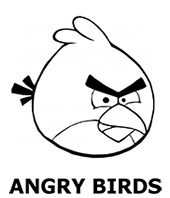 Angry Birds free coloring pages
