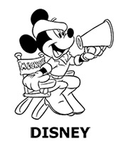 Disney printable coloring image