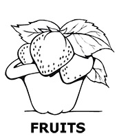 Category of coloring pages with fruits