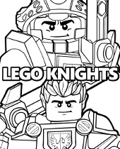 Nexo Knights coloring page