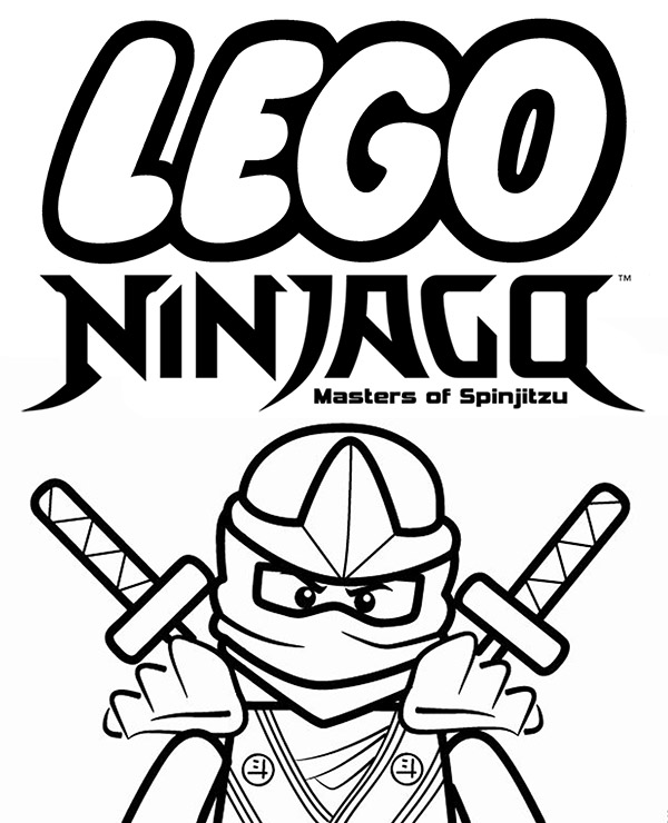 Print LEGO Ninjago coloring page sheet