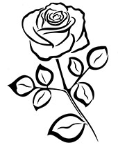 Rose flower tattoo project