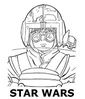 Star Wars image to print and color