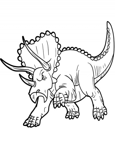 Printable Triceratops coloring page - Topcoloringpages.net