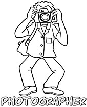 Paparazzi printable coloring pages