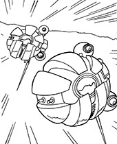 Starships free coloring page to color