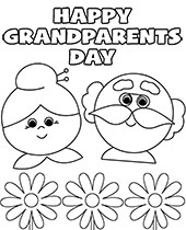 Greeting card for grandparents day
