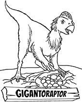 A small picture of gigantoraptor