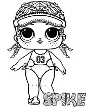 LOL Surprise doll to color
