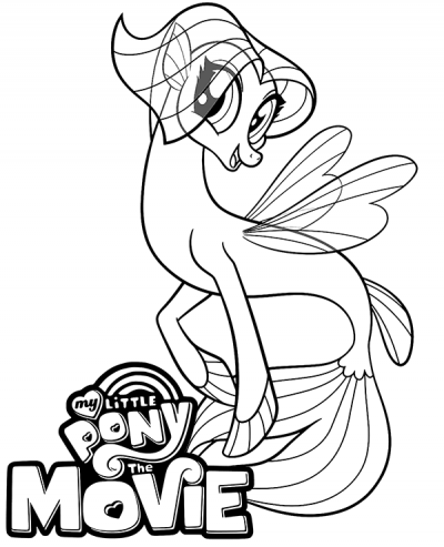 Print Novo coloring page My Little Pony