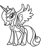 My Little Pony coloring page, sheet