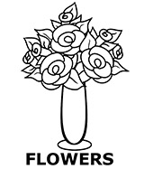 Flowers coloring pages category