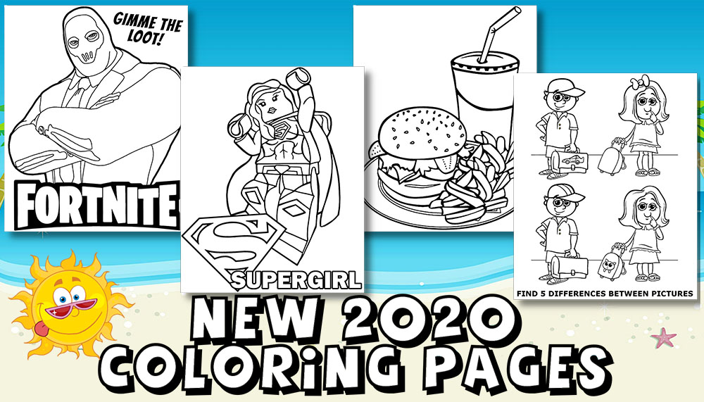 New 2020 coloring pages on Topcoloringpages.net