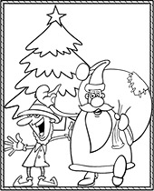 Printable Christmas coloring pages sheets - Topcoloringpages.net