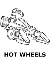 Category of Hot Wheels coloring pages