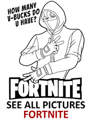 See all printable Fortnite coloring pages
